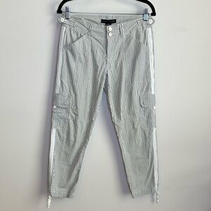 Sanctuary X Anthro Striped Wanderer Ankle Pant Women 25‎ Casual Resort Coastal